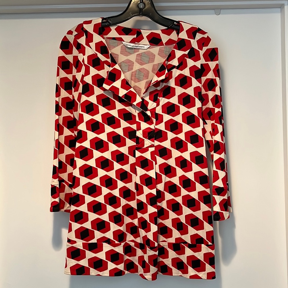 DVF Gaby Tunic w pockets